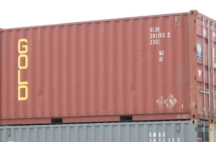 Conteneur maritime 20 pieds dry, code ISO 22G1